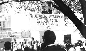 Australijos piliečiai 1988-aisiais demonstracijos